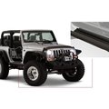 Bushwacker 07-16 WRANGLER JK 2DR TRAIL ARMOR ROCKER PANEL/DOOR SILL PLATES 14011